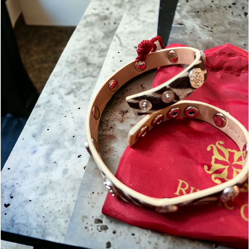 Rustic Cuff Double Wrap - Picture 2 of 3